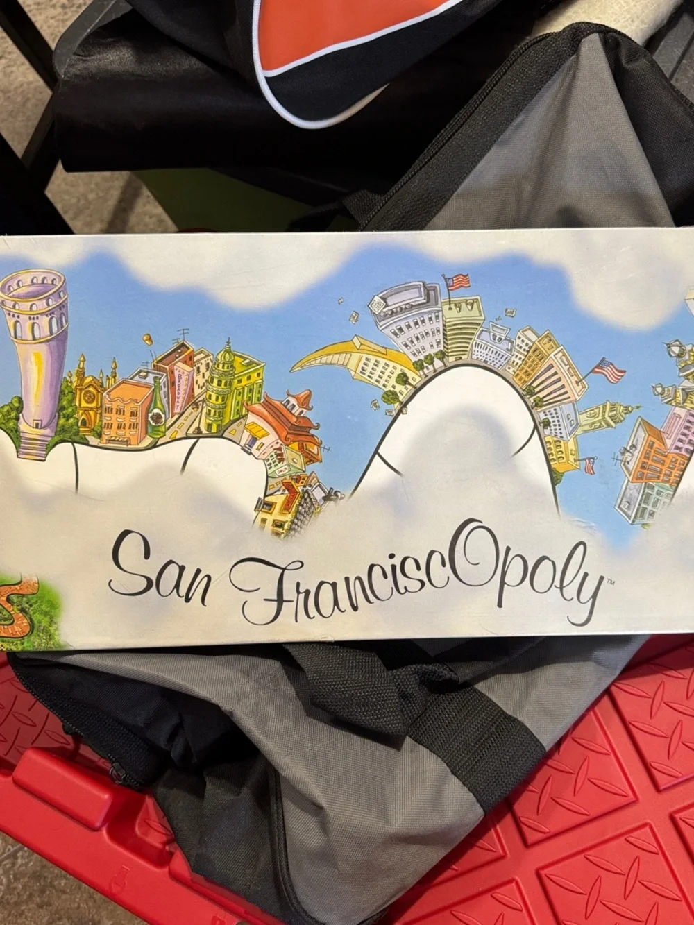 San Franciscoopoly Board Game San Francisco California 1995 Global Game Complete